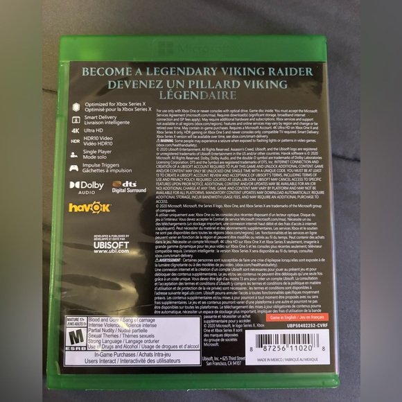 Assassin's Creed Valhalla Xbox One/Series X|S - Picture 2 of 2